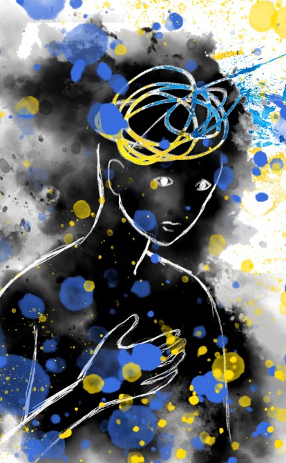 Избежать ужасных новостей о зверствах россиян невозможно. 9 советов психолога, как потреблять их дозированно и использовать эмоции для сопротивления /Иллюстрация Shutterstock / Анна Наконечная