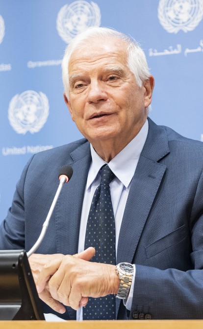 Емоційна промова Джозепа Борреля, в якій він говорить про помилки європейської політики. /Getty Images