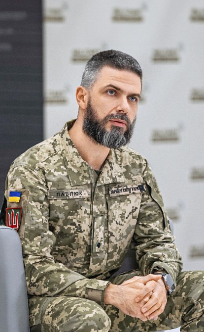 Ілларіон Павлюк, 43, – офіцер ЗСУ, начальник управління преси та інформації Міноборони. /МОУ