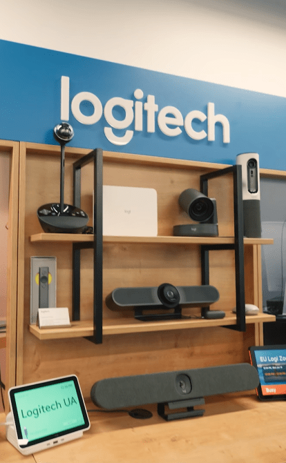 Інновації Logitech на дотик. У Києві вже рік працює флагманський шоурум Logitech. Що він пропонує