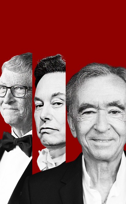 Колаж: найбагатші люди світу за версією Forbes /Колаж Анна Наконечна