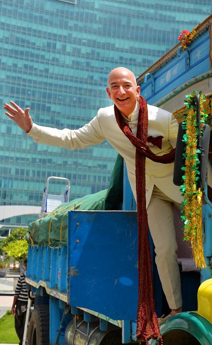 Джефф Безос, засновник Amazon. /Getty Images