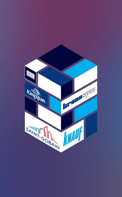 Сколько CRH, Knauf, Kronospan, Saint-Gobain и Kingspan инвестировали в Украину во время войны? /коллаж Анастасия Савеленко для Forbes Ukraine
