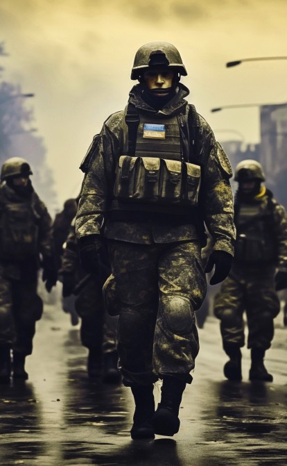 Новые правила мобилизации и демобилизации военных. Forbes узнал, как депутаты планируют изменить законы о нуждах фронта и когда это произойдет /Изображение сгенерировано ИИ Midjourney в соавторстве с Анной Наконечной