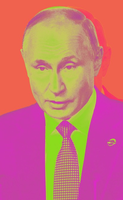 Президент Росії Володимир Путін заперечує можливість нападу на Україну. /ілюстрація Getty Images / Анна Наконечна
