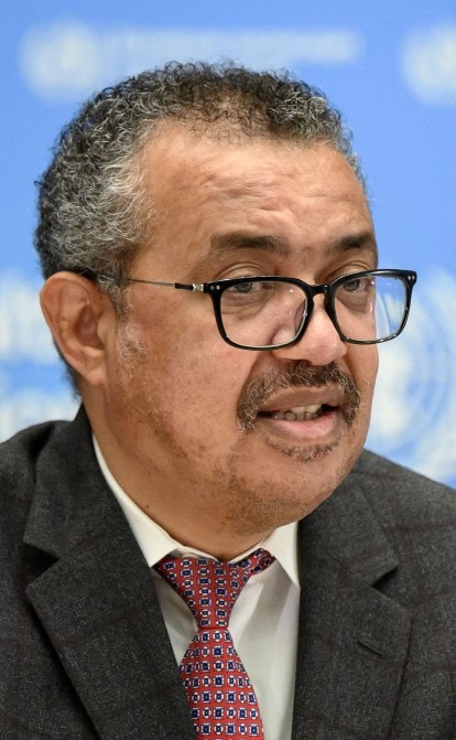 Голова ВООЗ Тедрос Гебреїсус /Getty Images