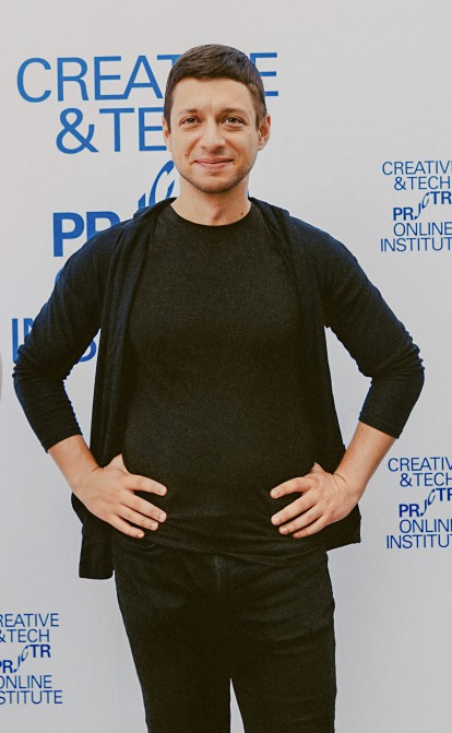 Співзасновники онлайн-інституту Projector Creative & Tech Institute Олександр Іванов, Олександр Трегуб, Михайло Рибачук /предоставлено пресс-службой