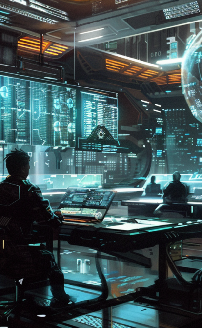 Найм в гейм-дев-компаніях, найм в ІТ /Зображення згенеровано ШІ Midjourney в співавторстві з Анною Наконечною