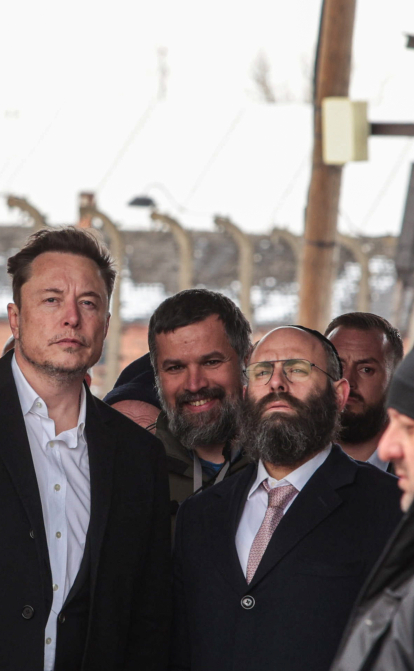 Ілон Маск відвідав Освенцим. Раніше мільярдера звинувачували в антисемітизмі /Getty Images