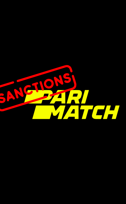 Parimatch попал под санкции на 50 лет