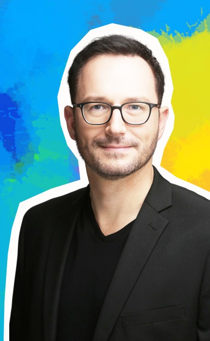 Роман Шеремета, поведінковий економіст. Ілюстрація Лаптєва Євдокія/Анна Наконечна /з особистого архіву