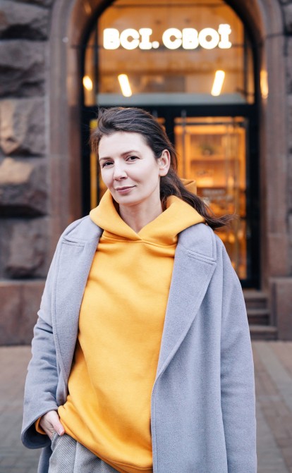 Анна Луковкіна, засновниця «Всі. Свої» /з особистого архіву