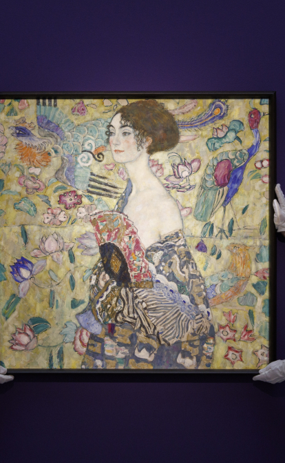 Робота австрійського художника стала не лише найдорожчою картиною, яка коли-небудь з’являлась на аукціоні в Європі, але і найдорожчим портретом, виставленим на аукціон /Getty Images