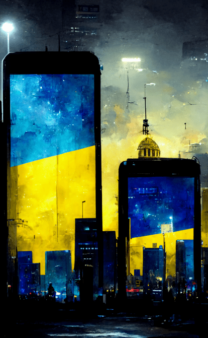 Украинские инновационные компании оказались крепче, чем ожидалось. Основные выводы пяти месяцев полномасштабного вторжения. /Изображение сгенерировано ИИ Midjourney в соавторстве с Марией Шарлай