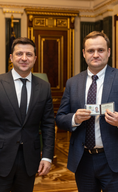 Фото от 8 февраля 2022 года, сайт Офиса президента