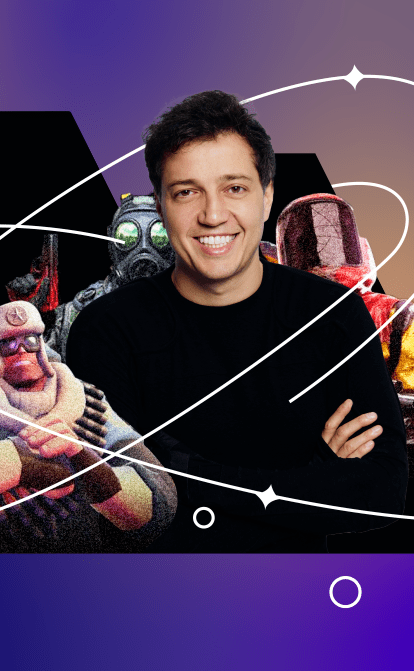 Співзасновник DMarket Володимир Панченко /колаж Анастасія Левицька