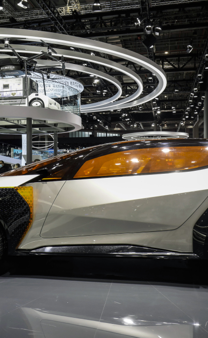 Седан Aeolus компанії Dongfeng Motor. Шанхай,  квітень 2021 року /Getty Images