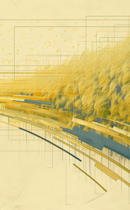 Трійка лідерів українського агро – «Астарта», МХП та «Кернел» – закінчили перший квартал із мільйонними прибутками. Але з різною динамікою. /Зображення згенеровано ШІ Midjourney в співавторстві з Олександрою Карасьовою