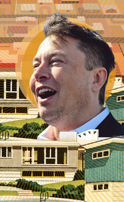 Ілон Маск, гендиректор Tesla. Ілюстрація Getty Images / Анна Наконечна /Getty Images