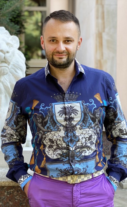 Андрій Худо, засновник мережі !Fest. /з особистого архіву