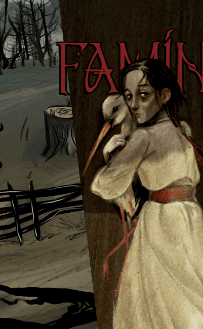 Famine Way, STELLARIUM.gaming /графіка з гри Femine Way, колаж Анастасія Левицька