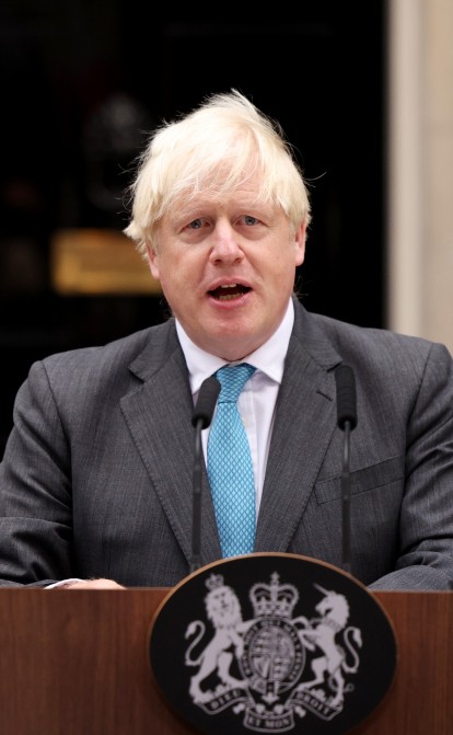 Колишній премʼєр-міністр Великої Британії Борис Джонсон /Getty Images
