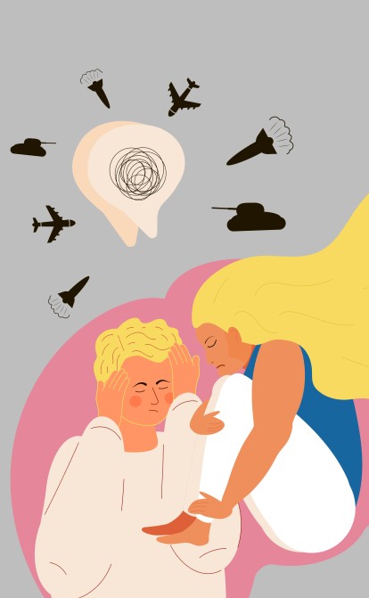 Апатія та виснаження через війну – норма, але рятуватись треба. Як допомогти собі та команді подолати втому – в уривку з книжки «Емоційні гойдалки війни» /Ілюстрація Getty Images / Анна Наконечна