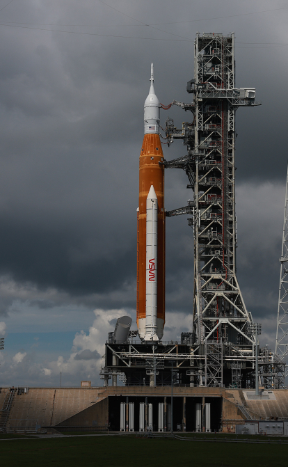 Підготовка ракети. 25–26 серпня, Флорида. /Getty Images