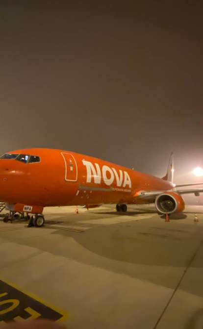 Авиакомпания «Новой почты» выполнила первый коммерческий рейс /предоставлено пресс-службой