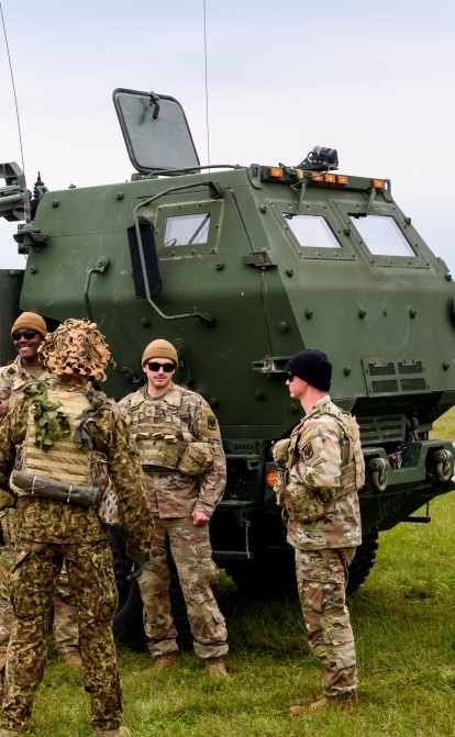 Військові навчання з HIMARS в Латвії, вересень 2022. /Getty Images