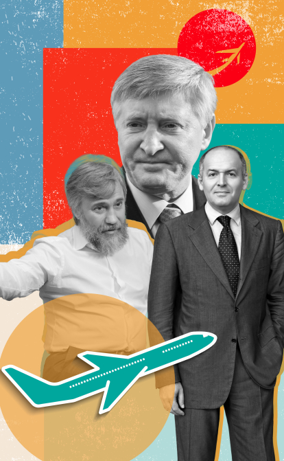 Ринат Ахметов, Віктор Пинчук, Вадим Новинський /колаж - Forbes.ua