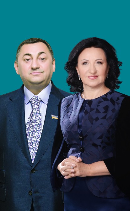 Александр и Галина Гереги, основатели «Эпицентра». /Webspektr/Wikipedia/из личного архива