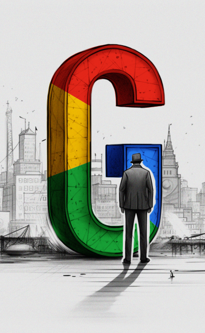 Google звільняє сотні співробітників на тлі перегонів зі ШІ /Зображення згенеровано ШІ Midjourney в співавторстві з Олександрою Карасьовою