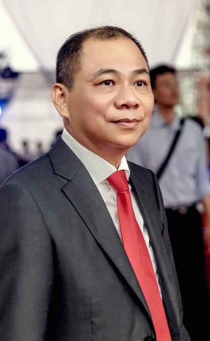 Голова правління Vingroup JSC і мільярдер Фам Нят Вионг на церемонії відкриття заводу VinFast у Хайфоні, В’єтнам, 14 червня 2019 року /Getty Images