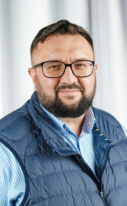 Олег Червонюк співзасновник бренду масмаркет одягу Goldi /Олександр Чекменьов