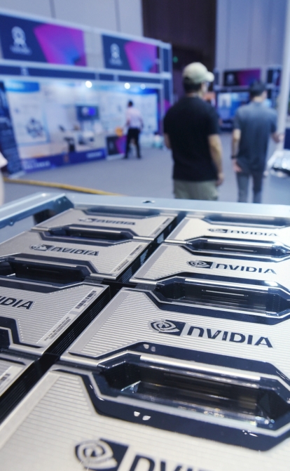 Китай покупает чипы Nvidia в обход запрета США – Reuters /Getty Images
