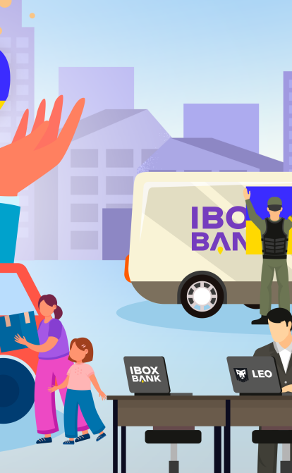 Всі броньовані інкасаторські машини – на потреби ЗСУ. Як IBOX BANK та МПС LEO підтримують Україну під час війни