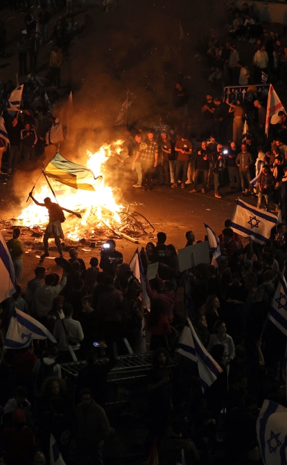 Ізраїль може відмовитись від судової реформи на тлі масштабних протестів /Getty Images