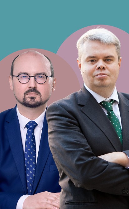 Олексій Блінов та Дмитро Сологуб. /з особистого архіву