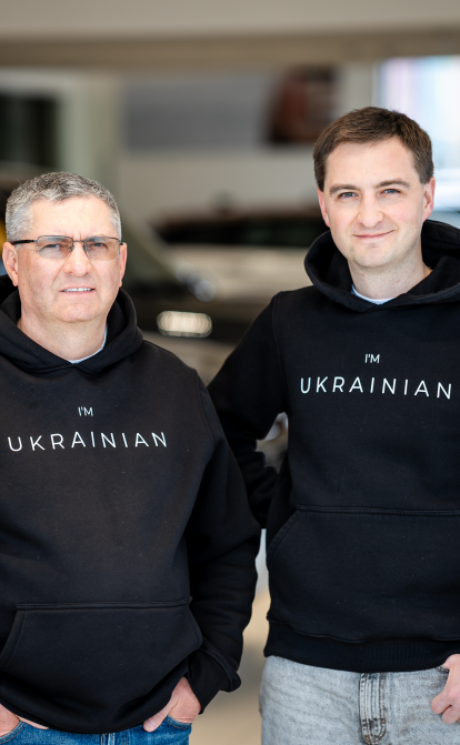 Віталій Джуринський, засновник VIDI, та Олександр Джуринський, СЕО VIDI. /Артем Галкін