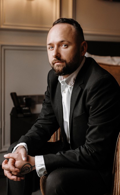 Вадим Щичко, основатель розничной сети «Оптика 1st». /Лена Шунькина для Forbes Украина
