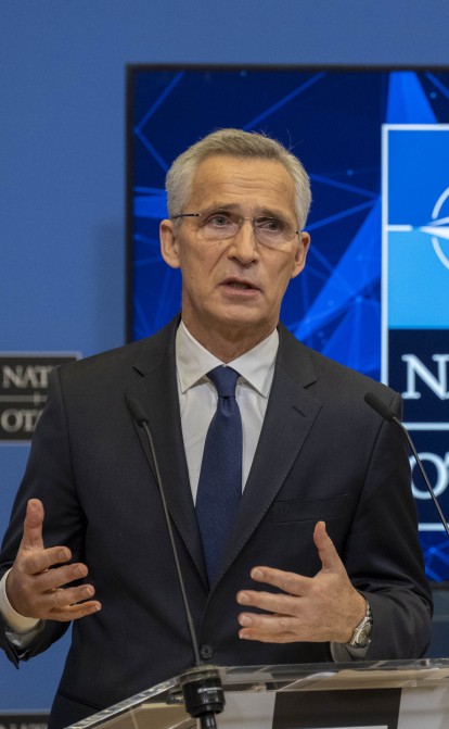 Генсек НАТО Столтенберг закликав країни Альянсу збільшити допомогу Україні /пресс-служба НАТО
