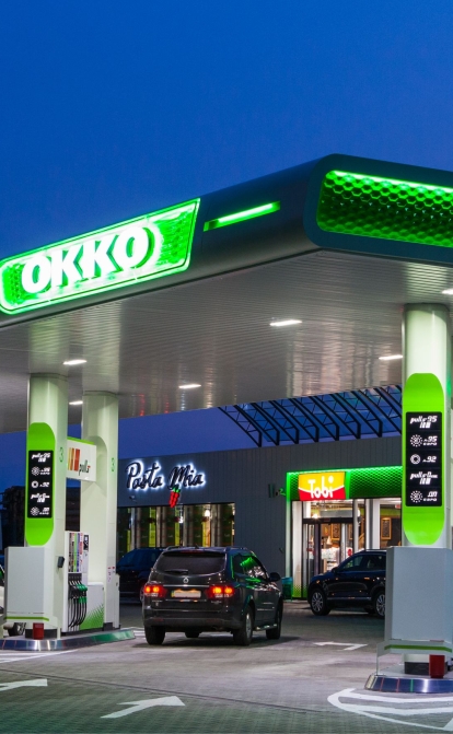 ОККО, БРСМ и другие крупные топливные сети покупают Starlink для работы во время блэкаута. В приоритете – деоккупированные территории /okko.ua