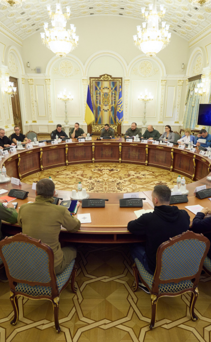 Заседание СНБО /Офис Президента Украины