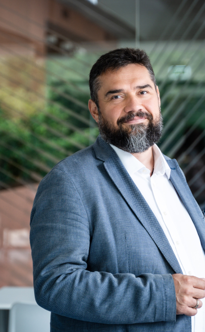 Володимир Козленко, співвласник мережі приватних шкіл КМДШ /Артем Галкин