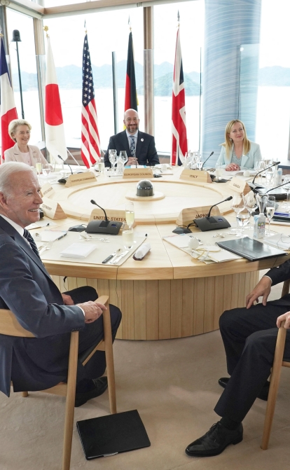 Заборона алмазів, обмеження на експорт в РФ та мирний план України. Деталі саміту G7 у Японії /Getty Images