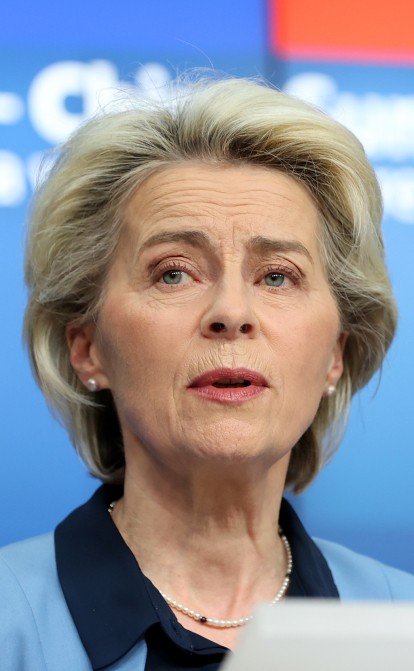 Урсула фон дер Ляйен предложила доктрину снижения риска негативных экономических последствий для Европы в случае санкции в отношении КНР /Getty Images