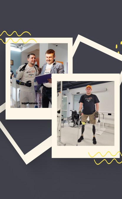 Майбутнє починається сьогодні. Історії українських захисників, які після протезування повертаються до життя та втілюють мрії