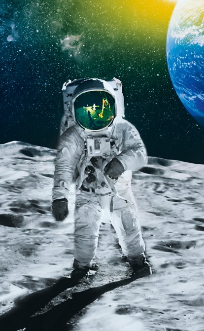 По пути к межпланетной экспансии человечество имеет удобную остановку. Как можно заработать на Луне? /Фото Getty Images