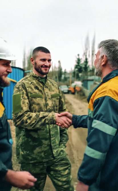 Компанія – це передусім люди. Ми не уявляємо свого майбутнього без тих, хто пішов захищати країну /пресслужба ДТЕК